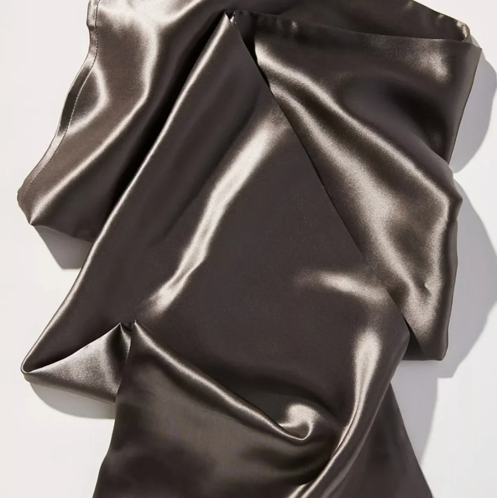 ❤️BUY 2 GET 1 FREE Slip 100% Pure Silk Pillowcase,Queen,Retail $115.00,Charcoal